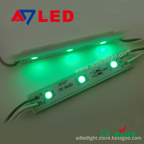 waterproof 5050 smd led module 5050 3led DC12v 0.72w with CE rohs certifaction